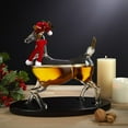 thumbnail image 2 of Godinger Reindeer Christmas Decor Santa Whiskey Decanter - Home & Office Gift for Men, 2 of 4