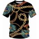 thumbnail image 1 of "Xishao Ropa Interior Hombre Camiseta Blanca Hombre Novedad 3D Golden Chain Print T-Shirt Estilo De Verano De Manga Corta De Lujo Royal Hombres Ropa Hip Hop Tops Y Camisetas" Xishao ropa, 1 of 2
