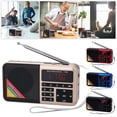 thumbnail image 2 of Y-509 Radio Fm Portátil Mini Altavoz Raido Digital Con Pantalla De Linterna Led Reproductor De Música Mp3 Scienceny EL013073-00, 2 of 6