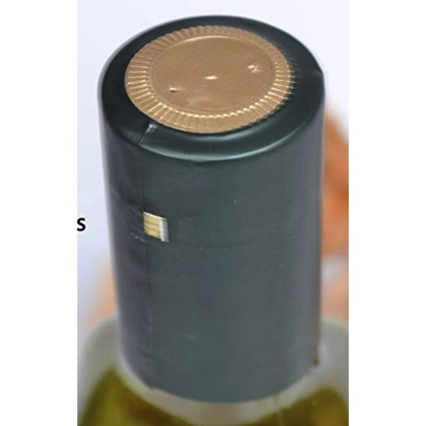PVC Wine Bottle Capsules (MATTE BLACK)