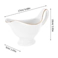 thumbnail image 2 of Miangastore Multifunctional Gravy Boat Kitchen Sauce Container Western Food Sauce Pitcher, 2 of 9