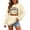 Beige, variant on Solthread Halloween Womens Ghost Sweatshirt Hangin With My Boos Three Ghosts And Pumpkins Graphic Print Long Sleeve Pullover for Autumn Travel and Festive Gatherings Tops