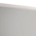 thumbnail image 3 of BenJara Erica Dresser Vanity Mirror, 39 Inch Modern Style White Wood Frame, 3 of 5