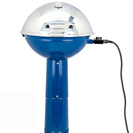 Duke Blue Devils Grill - Masterbuilt Verdana Outdoor Patio 18 Inch 1650W Electric Pedestal Grill, Blue