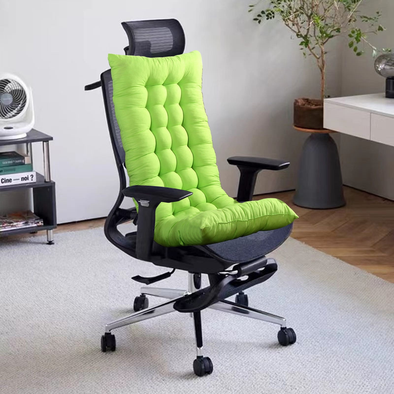 YOFOKO High Back Chair Seat Cushion Dining/Kitchen/Office Chair Pads with Ties Thickened One-Piece Rocking Chair Cushion, Indoor/Outdoor Furniture Patio Chair Cushion