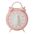 thumbnail image 2 of Hicess Timer Simple Operation Time Manager Cute Alarm Clock Shape Mechanical Countdown Timer for Home Kitchen, 2 of 8