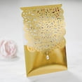 thumbnail image 5 of 20pcs Hollow Wedding Invitation Cards With Envelopes For Bridal Shower Party, 5 of 5