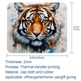 thumbnail image 5 of Butterfly Square Non-Slip Rubber Bottom Printed Desk Mat Mouse Mat Gaming Mousepad Desk Pad - 8.3x9.8 Inch, Suitable for Office and Gaming, 5 of 6