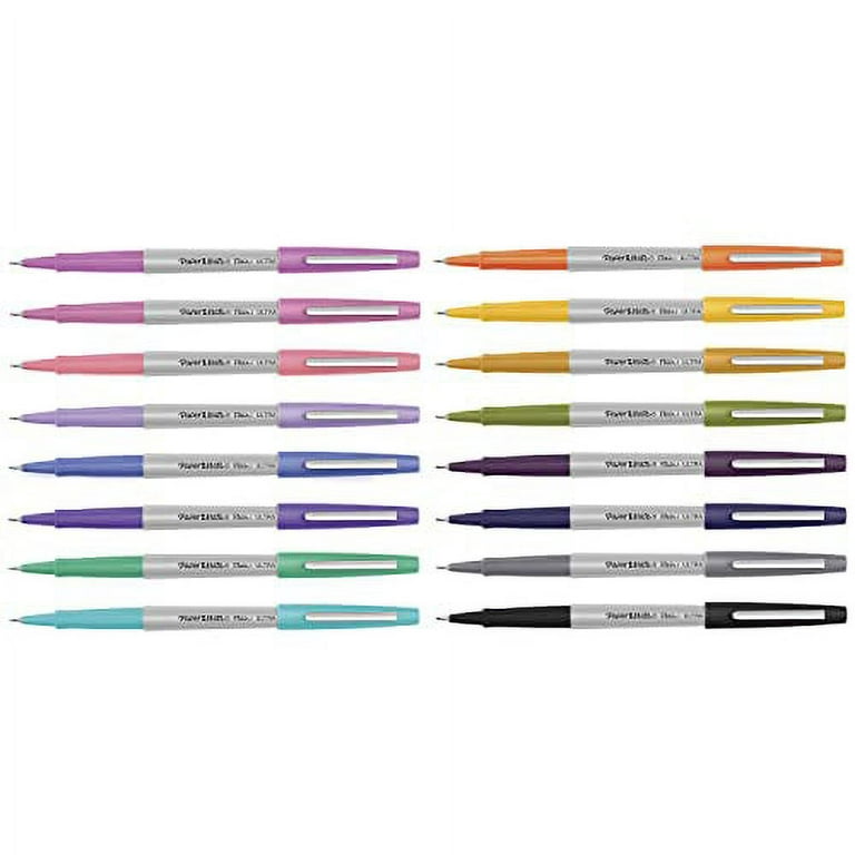 Paper Mate Flair Felt Tip Pens, Medium Point (0.7mm), Limited Edition Candy  Pop Pack, 16 Count