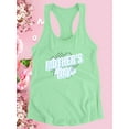 thumbnail image 3 of Mothers Day Baby Blue Racerback Tank Women -Image by Shutterstock, Female Large, 3 of 4