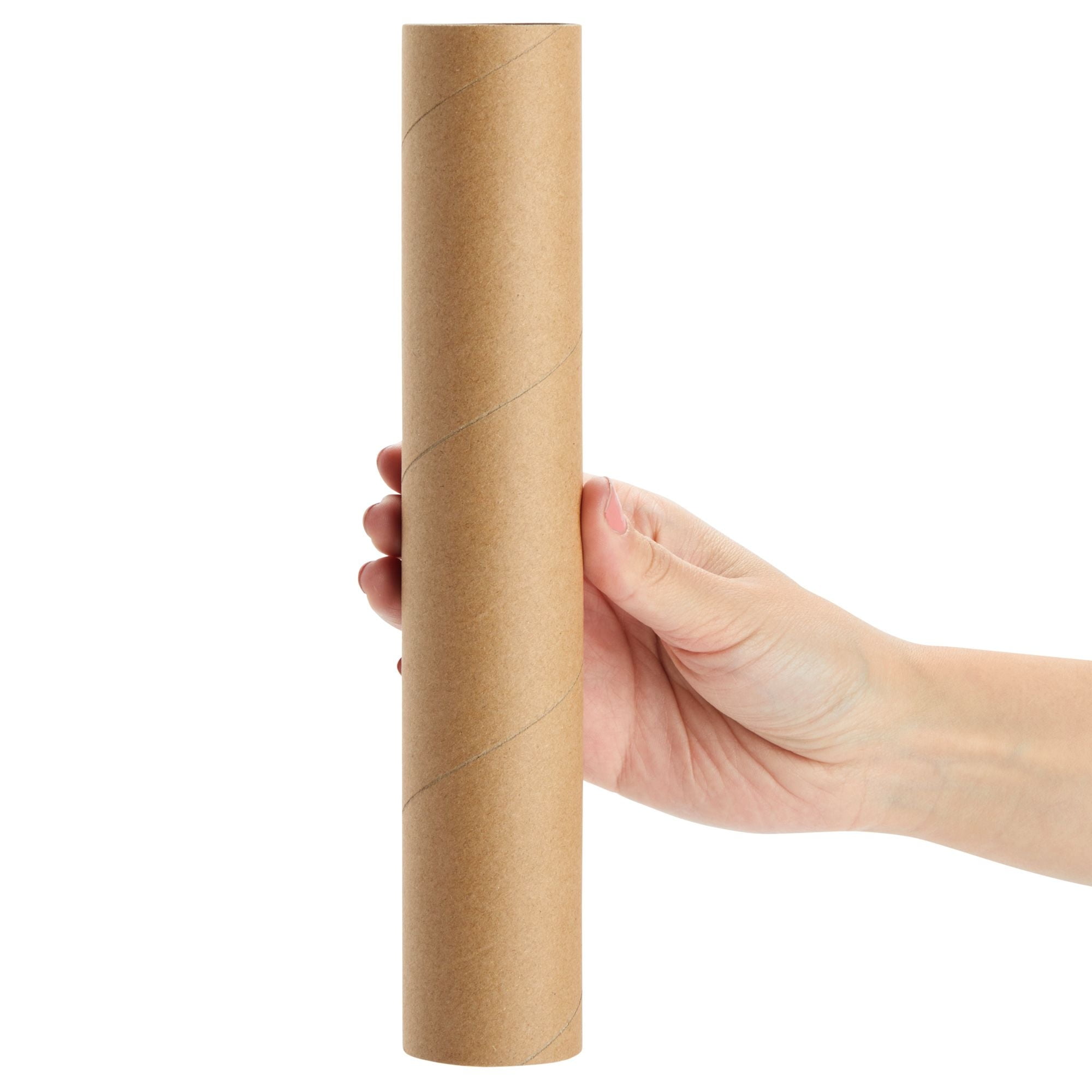 Henoyso 108 Pcs Brown Cardboard Tubes for Crafts 1.8 x 10 Inch Bulk Craft  Cardboard Tube Paper Towel Rolls Thick Paper Rolls Empty Craft Tubes for  Art