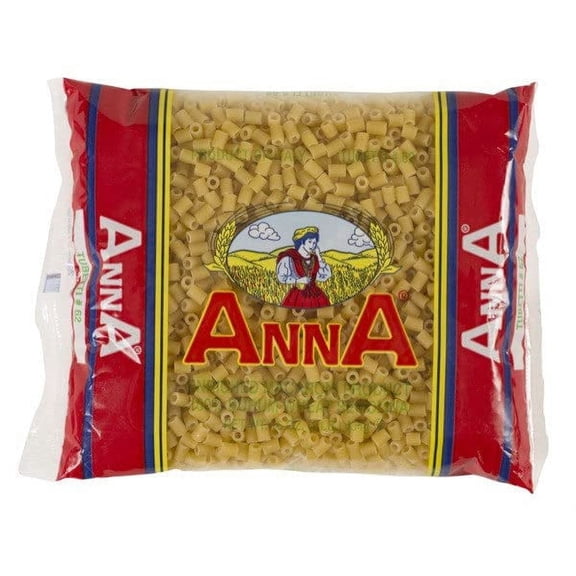 Anna - Italian Tubetti Pastina #62, (4)- 16 oz. Pkgs.
