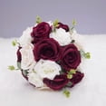 thumbnail image 2 of Wedding Rose Boutonniere with Pins for Groom Groomsman(B 07), 2 of 4