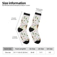 thumbnail image 2 of Fuzoiu German Shepherd Dog Print Athletic Crew Socks for Men & Women,Casual Crew Socks,Above Ankle Crew Socks for Business, Casual, 2 of 6