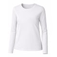 thumbnail image 1 of Playera Geroge para Dama, Manga Larga Blanco Talla M, 1 of 4