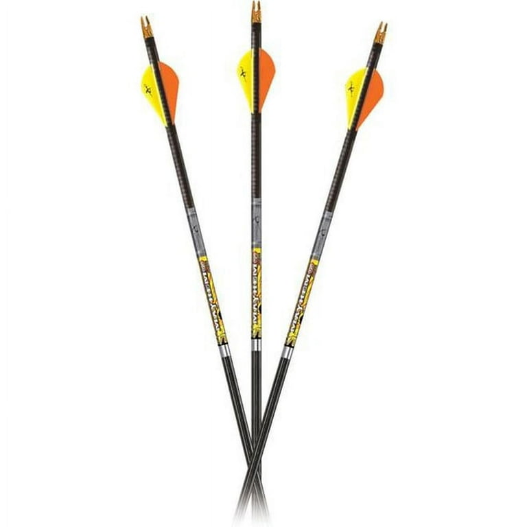 Carbon Express Mayhem Bolt 6 Pack Lighted Bolts, Black - Walmart.com