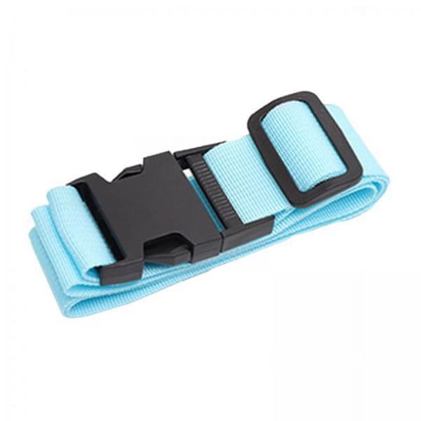 5 correas ajustables para cinturón de para maleta, correa de equipaje de carga para bolsa de Kayak, color azul 6 piezas