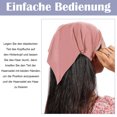 thumbnail image 3 of Paquete de 8 diademas elásticas para mujer, pañuelos de gasa, turbantes para el cabello, pañuelo triangular bohemio, turbante elástico ajustable para yoga para mujeres y niñas, 3 of 7