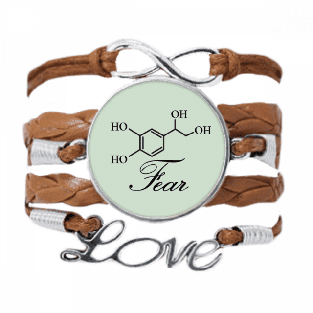 Peur Molécule Structure Checal Bracelet Chaîne Corde Ornement Bracelet