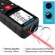 thumbnail image 4 of Cinta métrica láser MILESEEY X5 de 40 m, medidor de distancia láser, ruleta de alta precisión, múltiples funciones de medición, regla electrónica, 4 of 5
