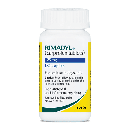 Rimadyl (carprofen) for Dogs, 25 mg