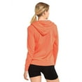 thumbnail image 3 of LAVRA Women's Athletic Zip Up Hoodie Light Weight Exercise Jacket Sweater, 3 of 3
