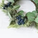 thumbnail image 4 of Candle Ring - Simulated Blueberries Berries Pines Needles Candle Wreath Wreath Candlestick Christmas Or Party Or Wedding Decorations, 4 of 6