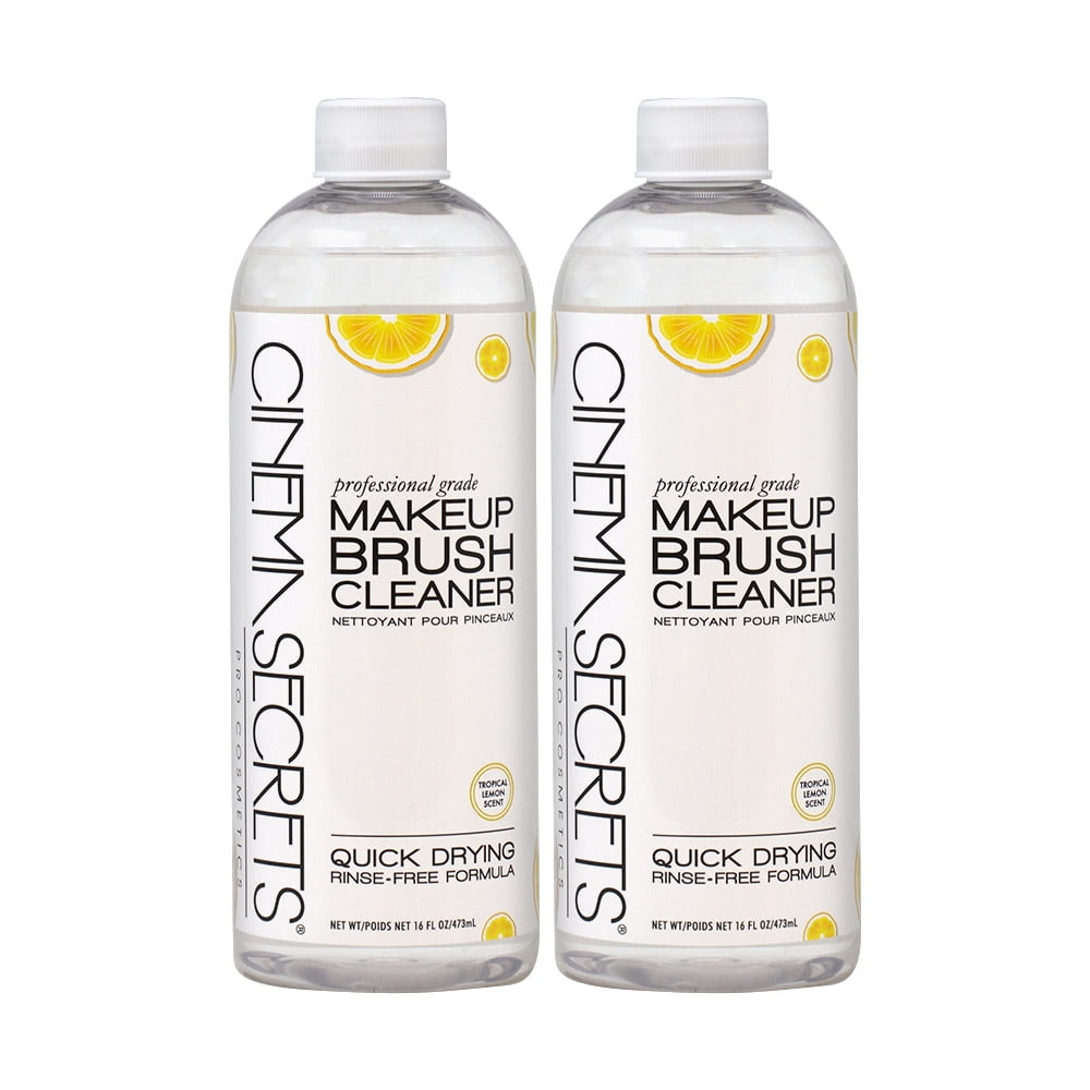 Cinema Secrets Professional Makeup Brush Cleaner Lemon 16oz (Pack of 2)