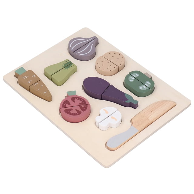 Juguete De Rompecabezas Para Cortar Vegetales, Estimula La Imaginación, Rompecabezas Para Cortar Alimentos, Coordinación Mano-ojo, Interactivo Para Guardería, Escuela Para El