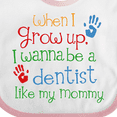 thumbnail image 4 of Inktastic Dentist Like Mommy Boys or Girls Baby Bib, 4 of 4
