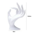 thumbnail image 5 of D-GROEE OK Hand Form Jewelry Display Holder Female Mannequin Hand Jewelry Display Holder Stand Support for Bracelets Necklaces Rings Watches, for Home Organization and Trade Shows, 5 of 7
