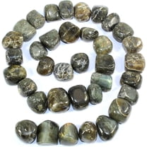 Wow Labradorite Tumbled Stone 100 Grams 1" - 1.5" Genuine A Grade W/ Velvet Pouch Quality Original Gemstone Spiritual Psychic Healing Positive Energy Reiki Pouch Aura Gift Chakra