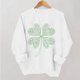 thumbnail image 1 of TaTaai Women Casual St Patrick's Day Printed Crew Neck Long Sleeve No Hood Sweatshirt Ladies Spring Daily Office Street Wear Soft Comfortable Machine Washable Stylish Top Gift, 1 of 6