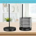 thumbnail image 3 of Acrylic Tumbler Lid Organizer Detachable Vertical Storage Holder For Kitchen Cabinet Countertop Space Saving Cup Lid Stacker Upgrade, 3 of 3