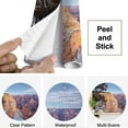thumbnail image 4 of Peel and Stick Wallpaper View Grand Canyon Winter Modern Art Wall Mural Decor Self Adhesive and Removable 69in x 98in, 4 of 8