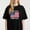 Black-4, variant on Women's Patriotic T-Shirt Short Sleeve Graphic S-4XL