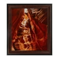 thumbnail image 4 of ArtToFrames 6" x 23" Dark Cherry With Black Picture Frame, 6x23 inch Red Wood Poster Frame (WOM-4900),  Pack, 4 of 7