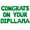 Green, variant on Letter Balloons - CONGRATS ON YOUR DIPLLAMA 16" Inch Alphabet Letters Foil Mylar Balloon Graduation Party Banner (Pink)
