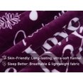 thumbnail image 6 of Faith Hope Love Blankets for Women | Inspirational Gifts for Women - Thoughtful Birthday Gifts for Women | Christian Blanket Gifts for Christian Friend Women or Men (Purple, Sherpa Fleece), 6 of 6
