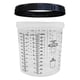 thumbnail image 5 of Automotive Paint Mixing Cup and Liner Kit Disposable Paint GunCups Automotive Paint Filter Caps and Adapters 10-Pack A, 5 of 5