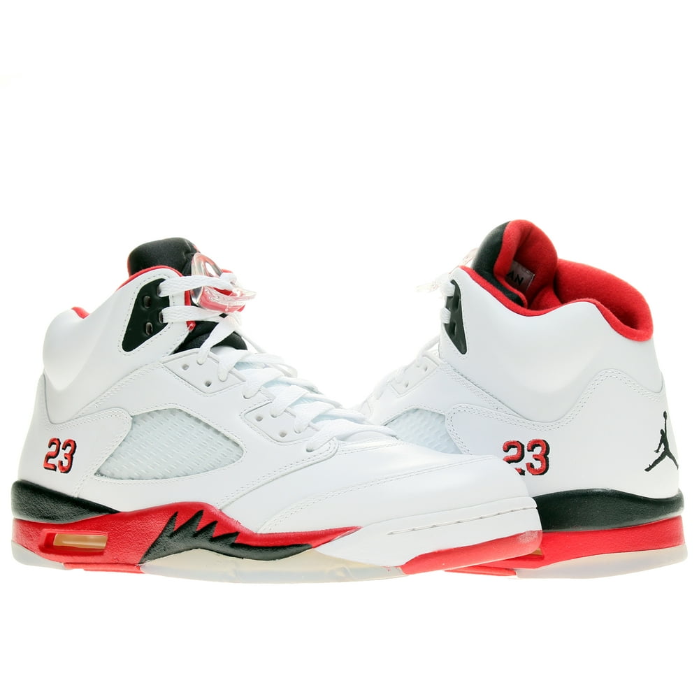 Air Jordan Nike Air Jordan 5 Retro [Fire Reds] Men's Basketball Shoes