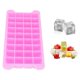 thumbnail image 1 of Molde para hielo, bandeja para moldes de hielo de 36 rejillas, apilable, sellado, molde para hielo, fácil liberación, máquina para hacer hielo con tapa, herramienta de cocina para enfriar vino, café, 1 of 5