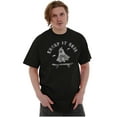 thumbnail image 4 of Halloween Ghost Creep It Real Skater Plus Size Crewneck Graphic Tee Shirt Brisco Brands 2X, 4 of 5