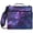 Psychedelic Purple Rose, variant on Zipper Binder with Shoulder Strap 2 inch 3 Ring Waterproof File Folder Organizer Bag 500 Sheet Psychedelic Purple Rose