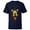 Navy, variant on Disney Pluto Christmas Pudding Holiday Headband - Short Sleeve T-Shirt for Kids - Customized-Royal
