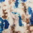 thumbnail image 1 of oneOone Velvet Royal Blue Fabric Watercolor Quilting Supplies Print Sewing Fabric By The Yard 58 Inch Wide, 1 of 7