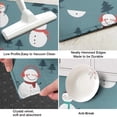 thumbnail image 3 of Blue Christmas Snowman Pattern Kitchen Rug Mat,Kitchen Runner Rugs Non Skid Washable,Decorative Kitchen Floor Mats for Kitchen,Sink,Laundry,17"X47", 3 of 5