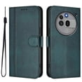 thumbnail image 1 of For Nothing Phone (3a) Pro Cases Wallet Stand Retro Texture Leather Phone Cover with Lanyard - Grey, 1 of 5