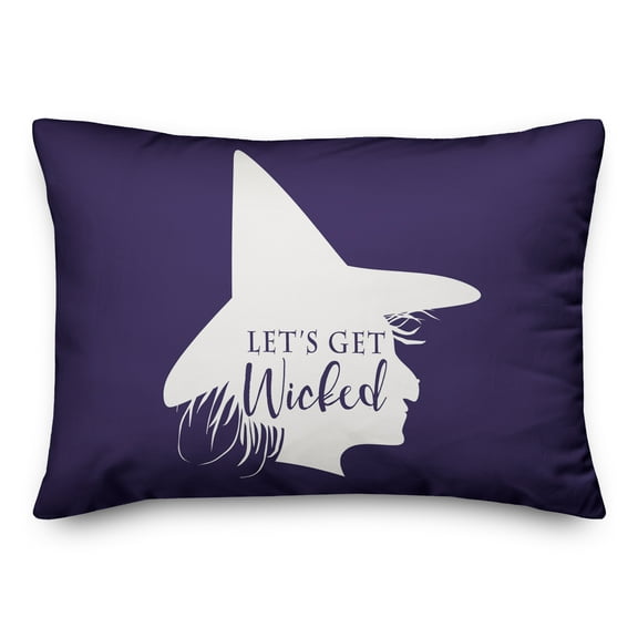 Creative Products Let's get wicked 14x20 Indoor / Outdoor Pillow