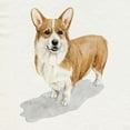thumbnail image 2 of Popp, Grace 20x20 White Modern Wood Framed Museum Art Print Titled - Pup for the Queen II, 2 of 4